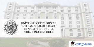 University of Burdwan Releases BALLB Broad Rank List (Round 4), Check Details Here
